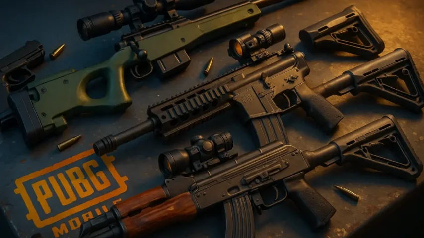 ТОП-оружие PUBG Mobile: что выбрать для ранга Conqueror в 2025