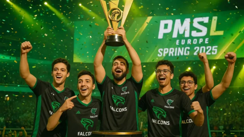 Team Falcons — чемпионы PMSL Europe Spring 2025